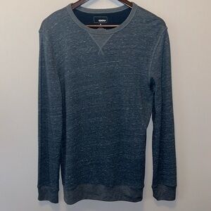 NWT”Men's Sonoma Goods For Life® Double Knit Navy Blue Crewneck Tee- Size Small‎
